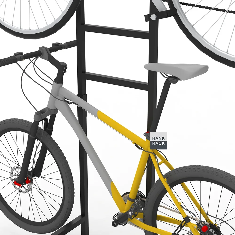 Bike Garage Storage Rack 2 Bicycle Garage Floor Stand display stand mountain bicycle display stand