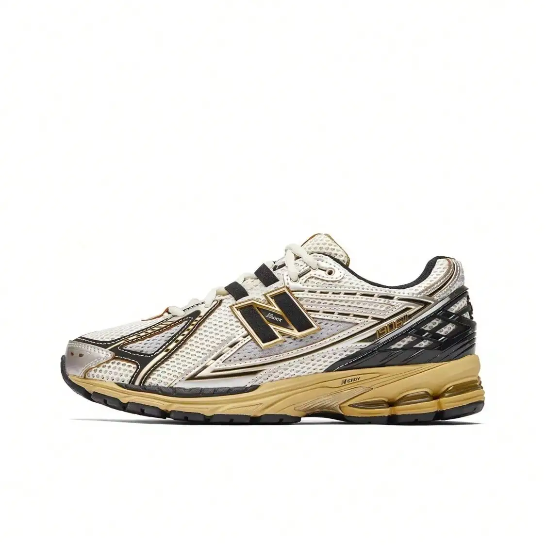 NB 1906R Retro Comfortable Breathable Lightweight Elevated Low-Top Casual Running Shoes, , Black & Silver M1906RAV