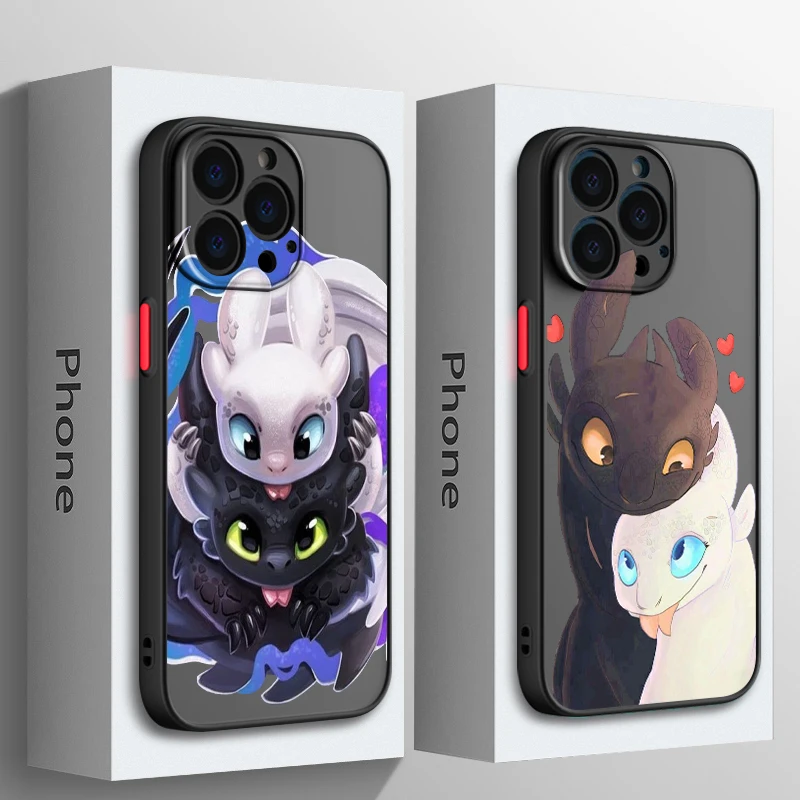 How to Train Your Dragon For Apple iPhone 15 14 13 12 11 X XR XS MAX 8 7 6 Pro Plus Angel Eyes Transparent Soft Phone Case