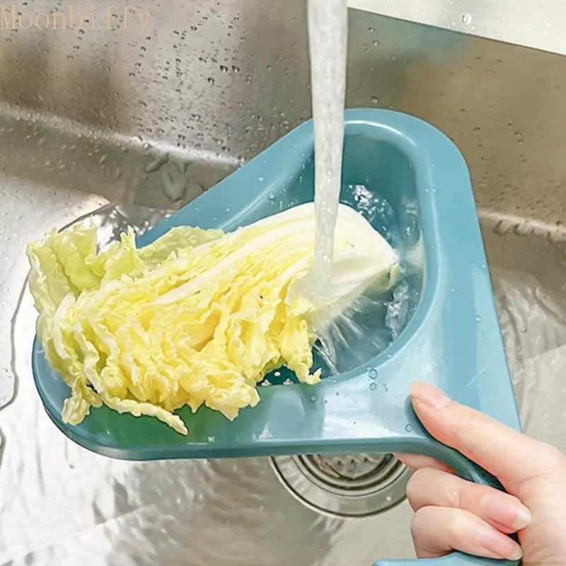 New Kitchen Sink Leftover Soup Strainer Rack Multifunctional Hanging Filter Universal Draining Rack Factory Swan Draining Basket