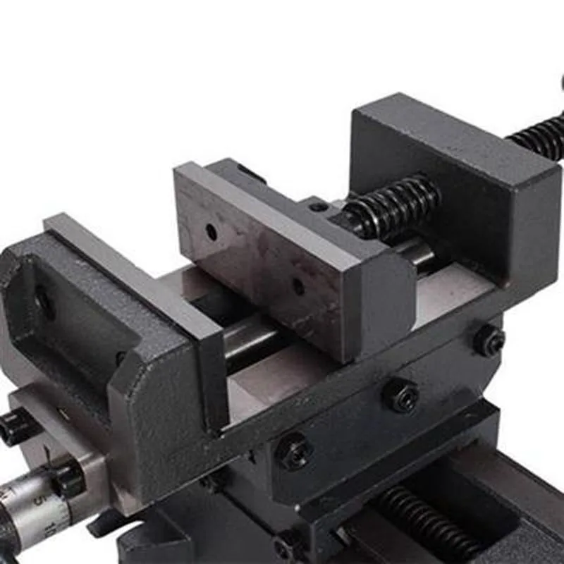 

CheapNEW 3-inch Precision Cross Vise Heavy Duty Vise Two-way Mobile Vise Work Bench Drilling and Milling Machine Specia