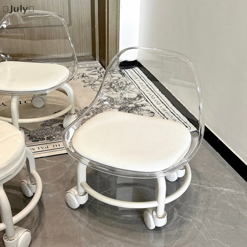 

Бытовой круглый табурет, утолщенный маленький стул, пластиковый круглый табурет, современный и простой высокий табурет, обеденный стол, штабелируемый табурет