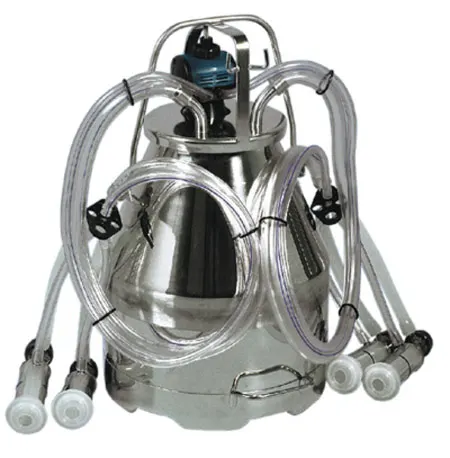 Cow Milk Machine Bucket Milker Bucket Milking Machine Portable Vacuum Model For Dairy Cow Farm