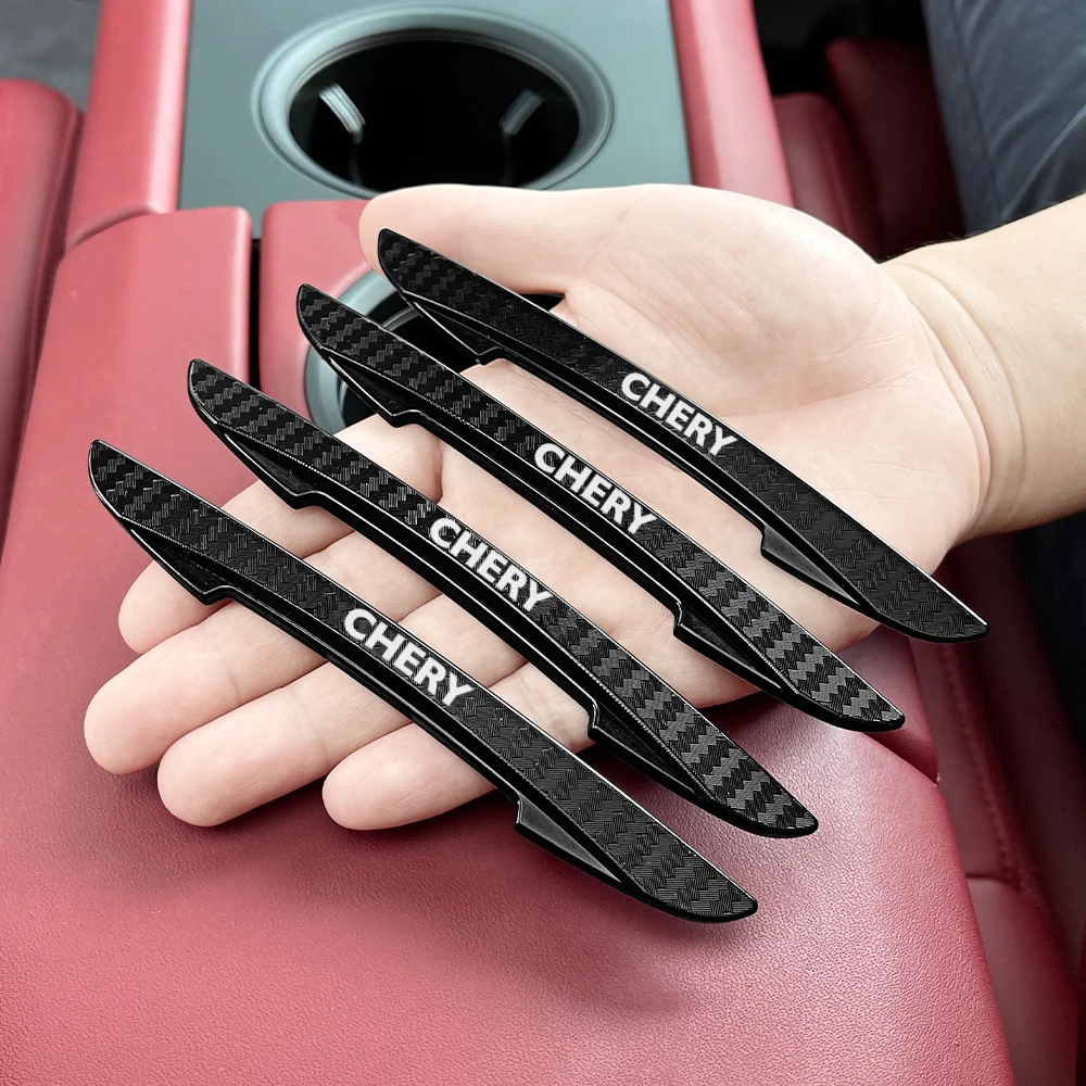 Car Door Anti-collision strip Edge Guards Trim For CHERY TIGGO 5 A1 A3 A5 QQ KIMO INDIS JAGGI Scratch Protector Auto Accessories