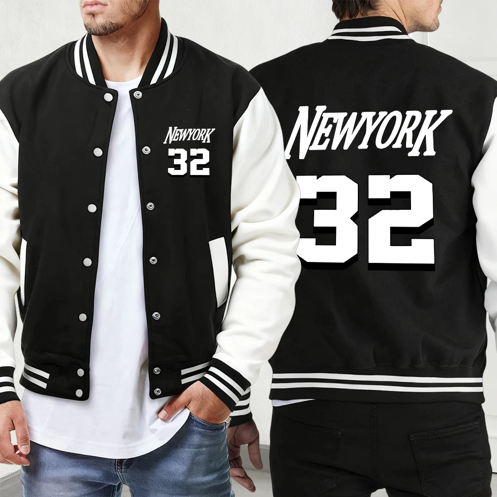 

Мексиканская бейсбольная форма с буквой орлом и креативным принтом, мужская повседневная модная спортивная одежда, уличная зимняя куртка, осенние топы с карманами