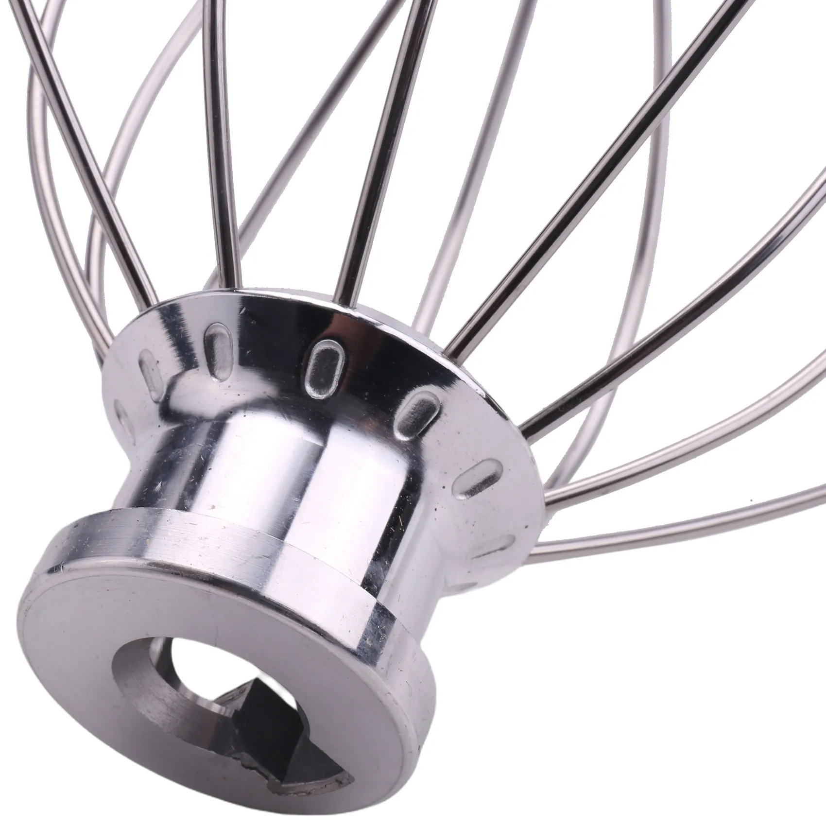 A05G-Stainless Steel Wire Whip Mixer Attachment For Kitchenaid K45ww 9704329 Flour Cake Balloon Whisk Egg Cream Stirrer