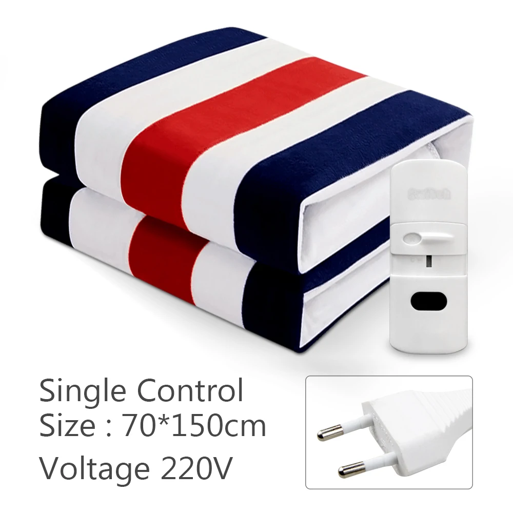 Electric Blanket 220V EU Thicker Heater Heated Blanket Mattress Thermostat Electric Heating Blanket Winter Body Warmer