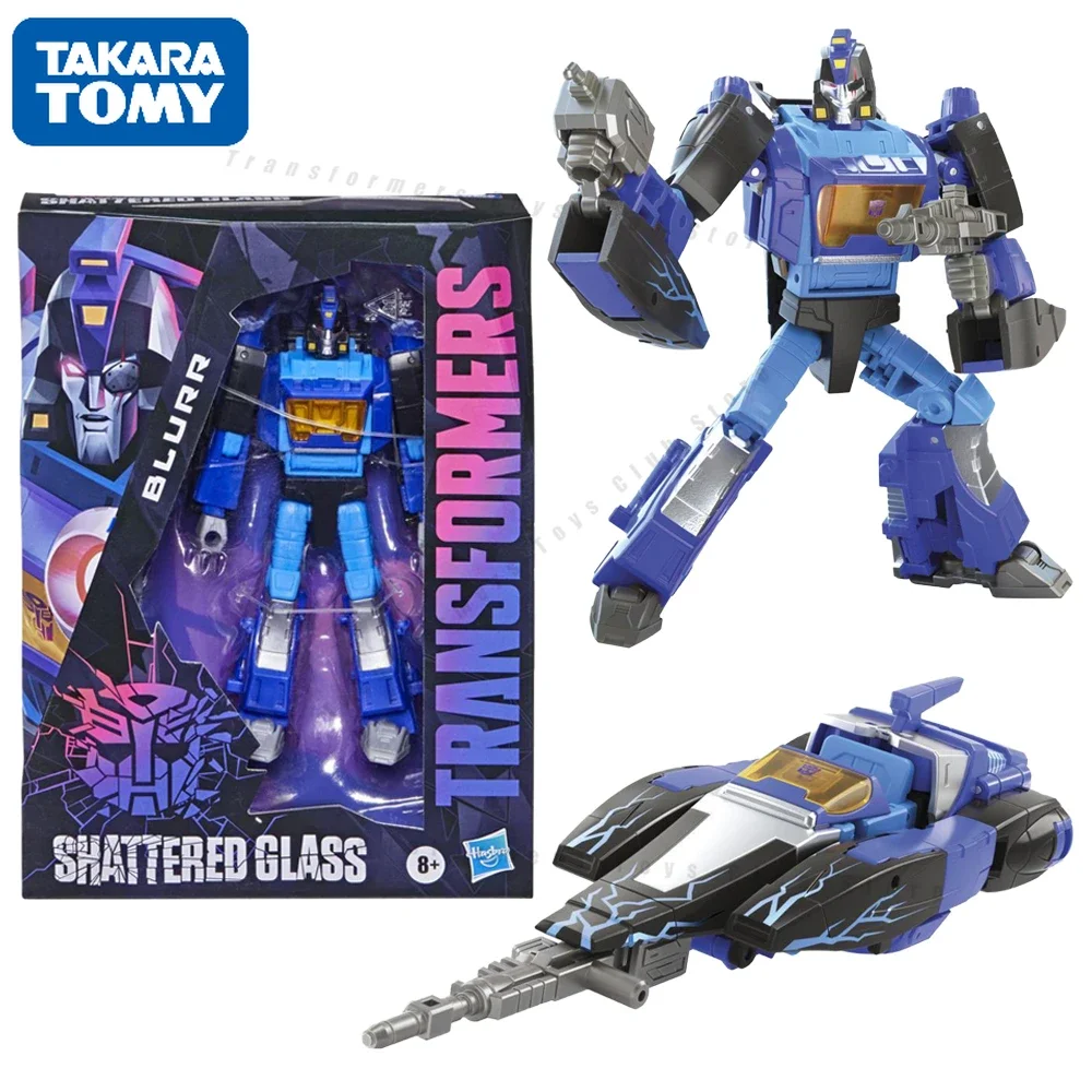 

In Stock Takara Tomy Transformers Generations Shattered Glass Blurr Anime Action Figures Collectible Model Toys Gift