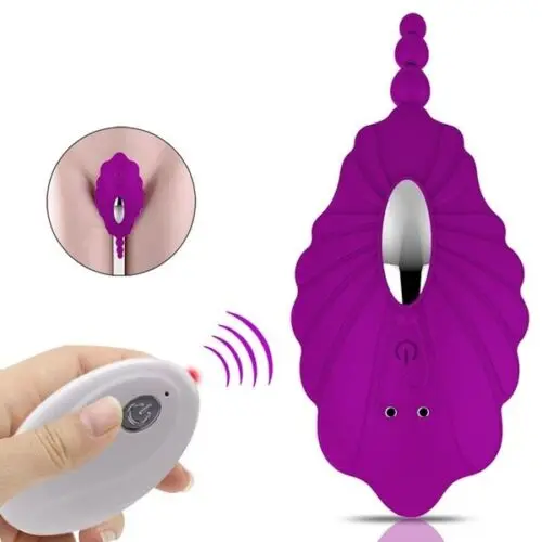 NEW Powerful Vibrating Panties for Women Butterfly Wearable Clitoris Stimulator Remote Control Invisible Vaginal Toys for Women