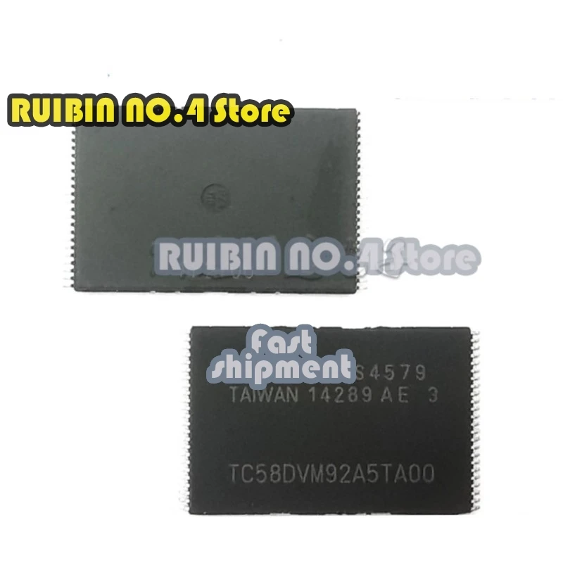 10pcs/lot K6X4016T3F-UF70 TC58DVM92A5TA00 H27U1G8F2CTR-BC K9F1G08UOA-PCBO K9F1G08U0C-PCB0 flash memory chips