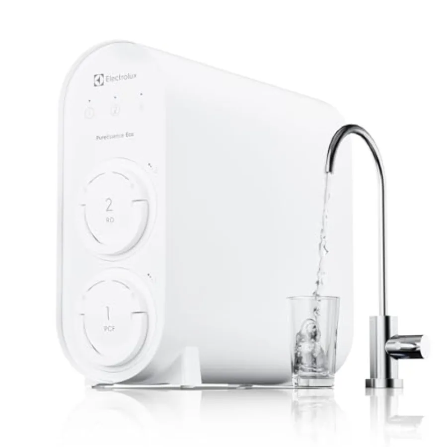 

Эко-безрезервуарный фильтр для воды обратного осмоса 600GPD 9-ступенчатая система RO со смарт-светодиодным краном 3:1 Чистое соотношение дренажа NSF/ANSI 42/58