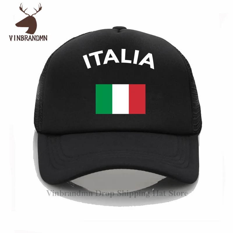 2022 hot sale fashion Italia Italy Flag unisex baseball cap summer outdoor visor bucket hat 100% cotton hip hop cool fishing hat