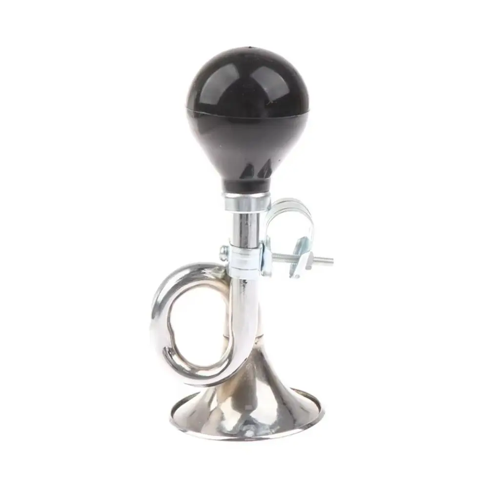 Cycling Accessories Iron Bike Snail Air Horn Silver Squeeze Rubber Bicycle Bell Retro Two Tone Honk