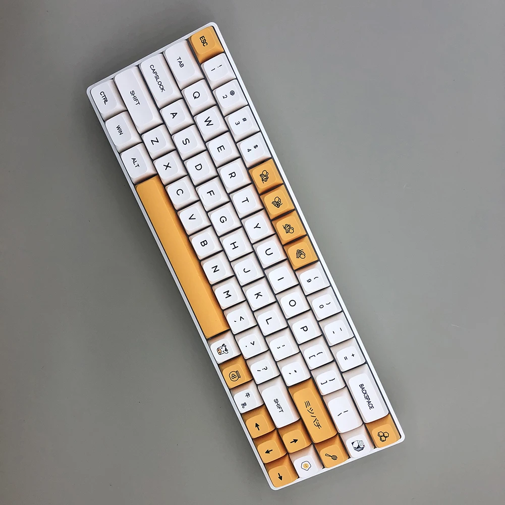 124 Phím PBT Keycap XDA Cao Hồ Sơ Cá Nhân Hóa Tiếng Anh Nga Nhật Bản Nắp Phím Cho Switch Cherry MX Bàn Phím Cơ