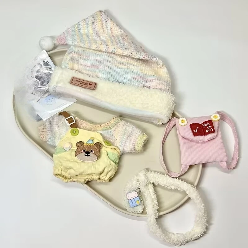 

Зимний флисовый комплект с капюшоном 20 см, хлопковое кукольное платье, очень милое и очаровательное кукольное платье для девочек без атрибутов