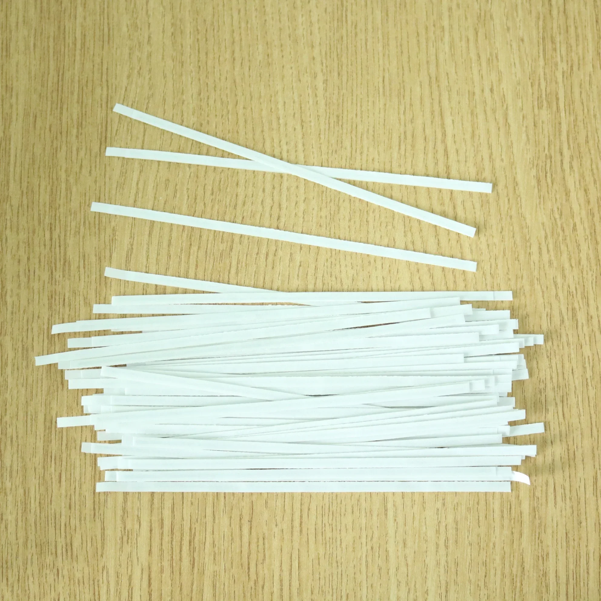 1000Pcs white 16cm reusable book anti-theft cobalt-based magnetic strip security sticker EM EAS system Soft Label for Library