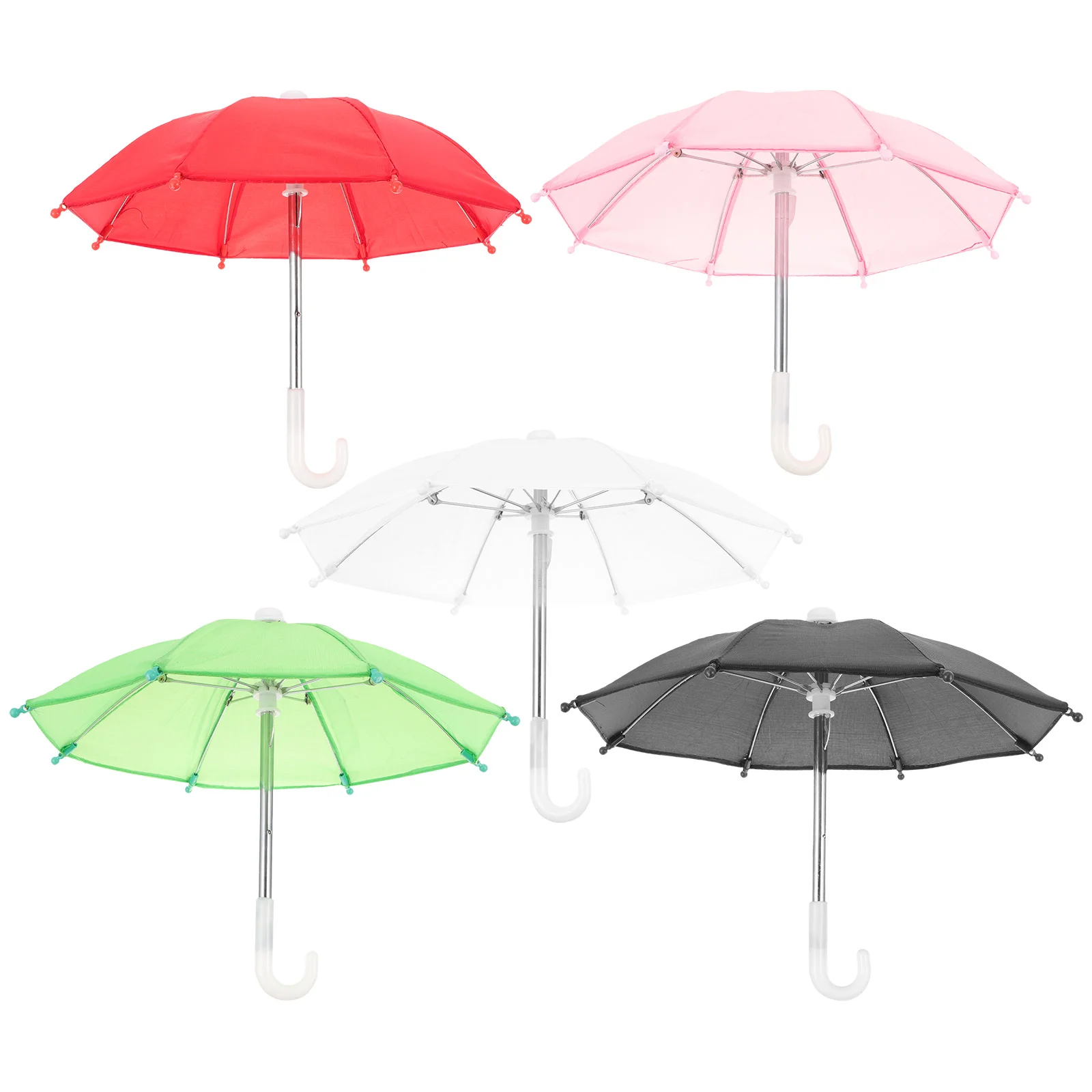 

5 Pcs 18-inch Accessories Small Umbrella 43cm Shafu Toy Matching Props 5pcs Children Model Mini Baby Dolls