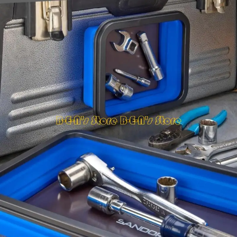 

Y1AD Professional Silicone Parts Trays Holder Heat Resistant Screw Catcher Organizers for Electronic Technicians 3x