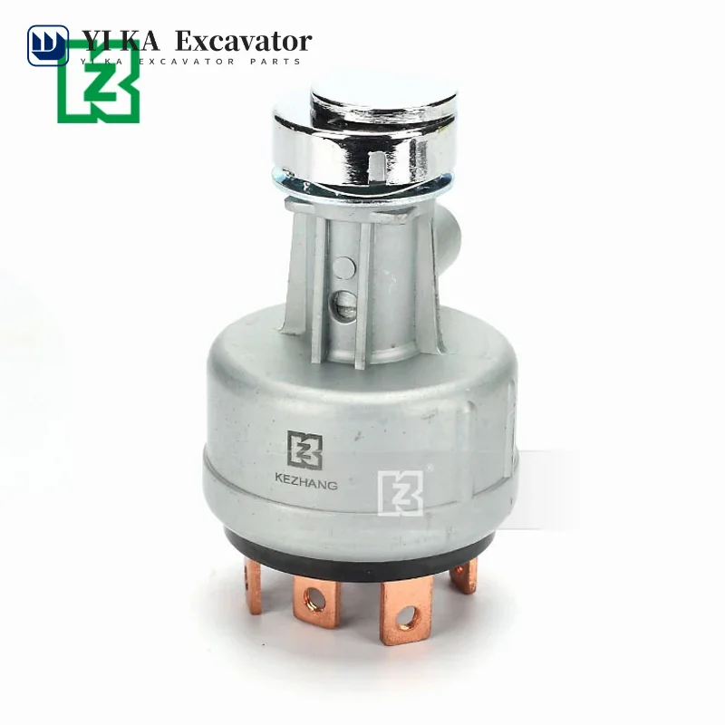 

For Caterpillar cat excavator ignition switch lock 6-wire E312/320B starter key electric door lock side door lock