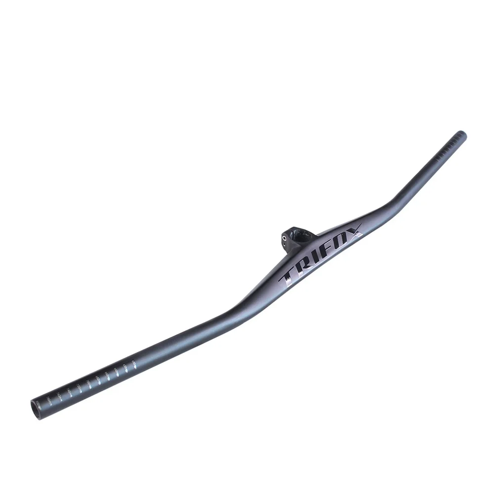 TRIFOX Carbon MTB Lenker Riser -2 Grad einförmiger integrierter UD Matte Downhill XC Mountainbike Lenker 40/50/60/70 mm – Detail 13