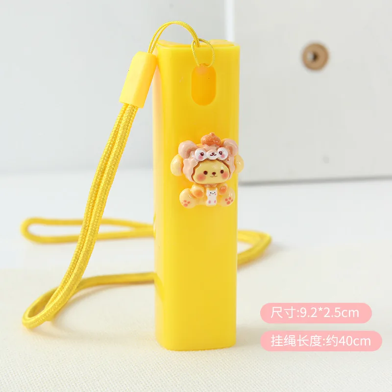 10 Ml Hello Kitty Spray Bottle Hand Rope Cartoon Makeup Water Perfume Alcohol Dispenser Refillable Container Standby Wholesale