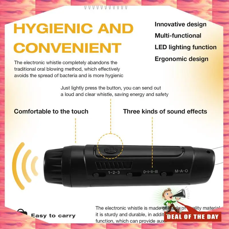 24-Hour Delivery Volleyball Coach Whistle, Soccer Whistle, Electronic Whistle For Referees, Hand Emergency Whistle, For Teachers