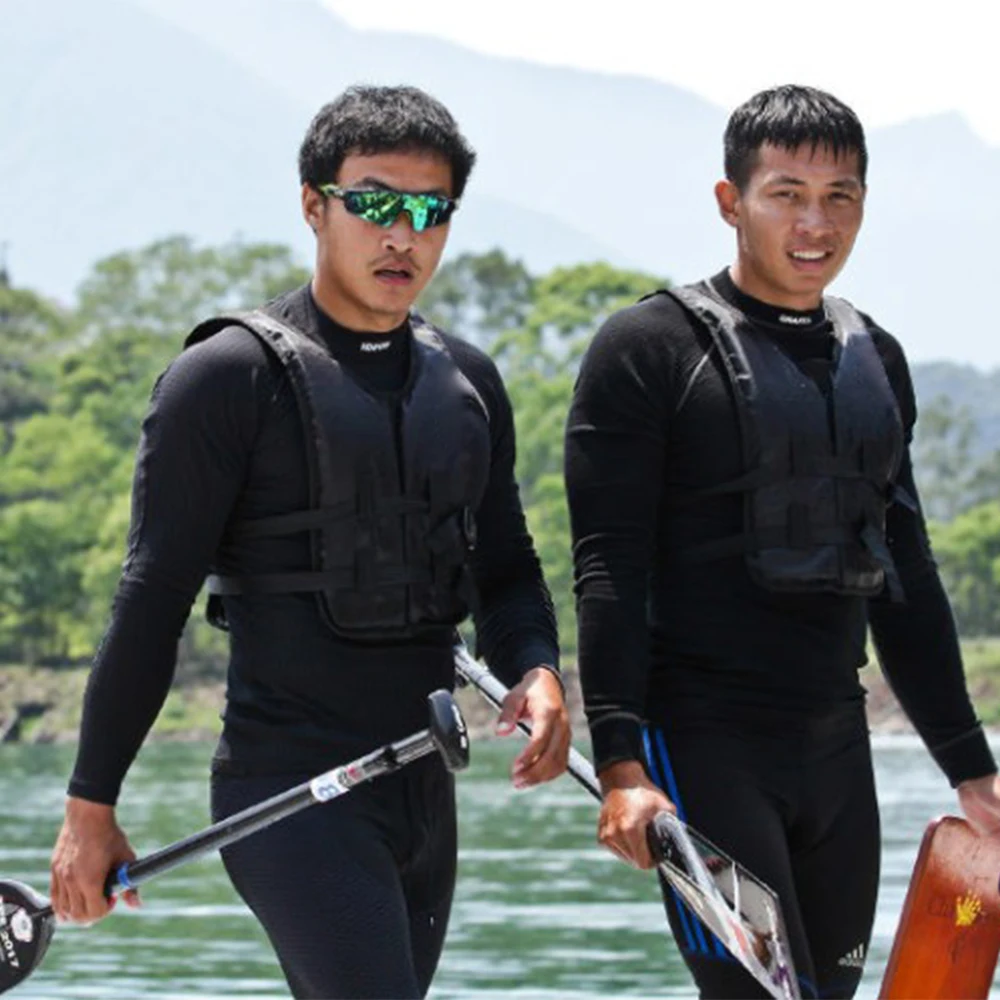 Chaleco salvavidas plegable portátil para adultos, chaleco de flotabilidad, canoa Paddle Drifting, Kayak Paddle Board, chaleco a la deriva