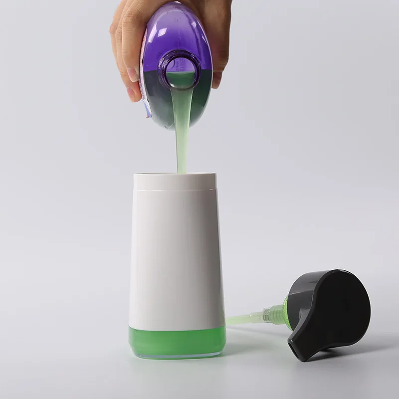 Dispenser di sapone creativi bottiglia per il lavaggio delle mani bottiglia per il sapone da cucina per il bagno bottiglia per lo Shampoo per il