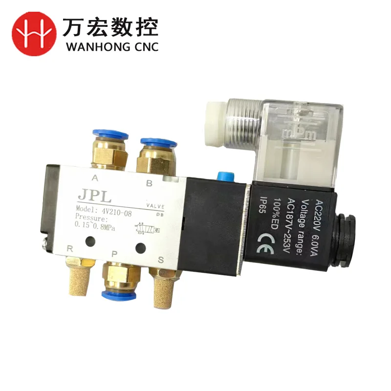 24V 220V Solenoid Valve for Air Water Oil Industrial Control Valve for Fluids