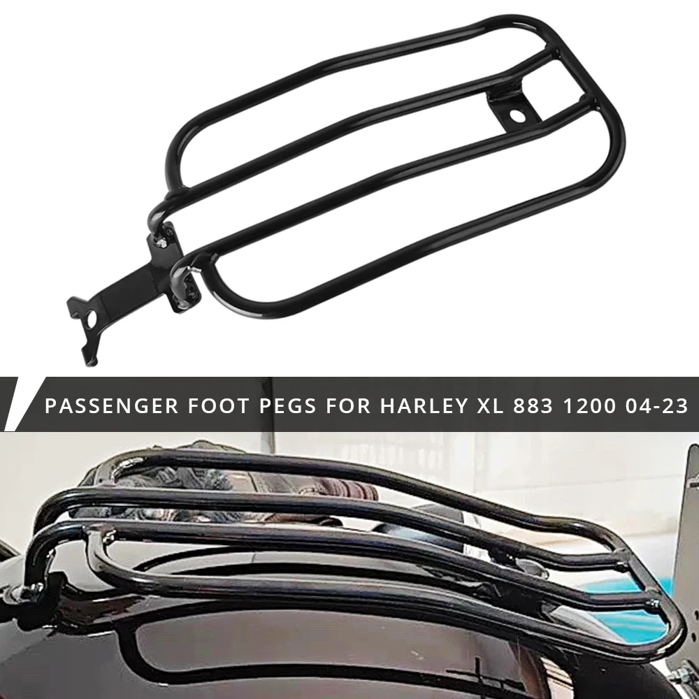 

Motorcycle Black Luggage Rack Rear Fender Solo Rack for Harley Nightster 975 RH975 2021 2022 2023 2024