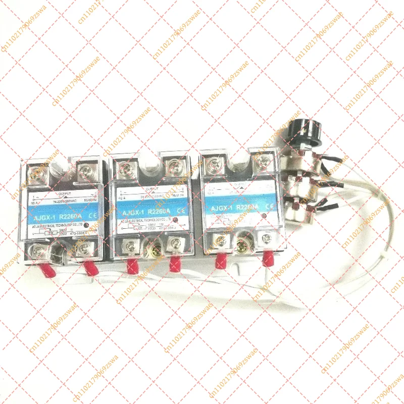 3-Phase 380V SCR Power Controller, 20KW 60A Integrated AC Voltage Regulator for Furnace