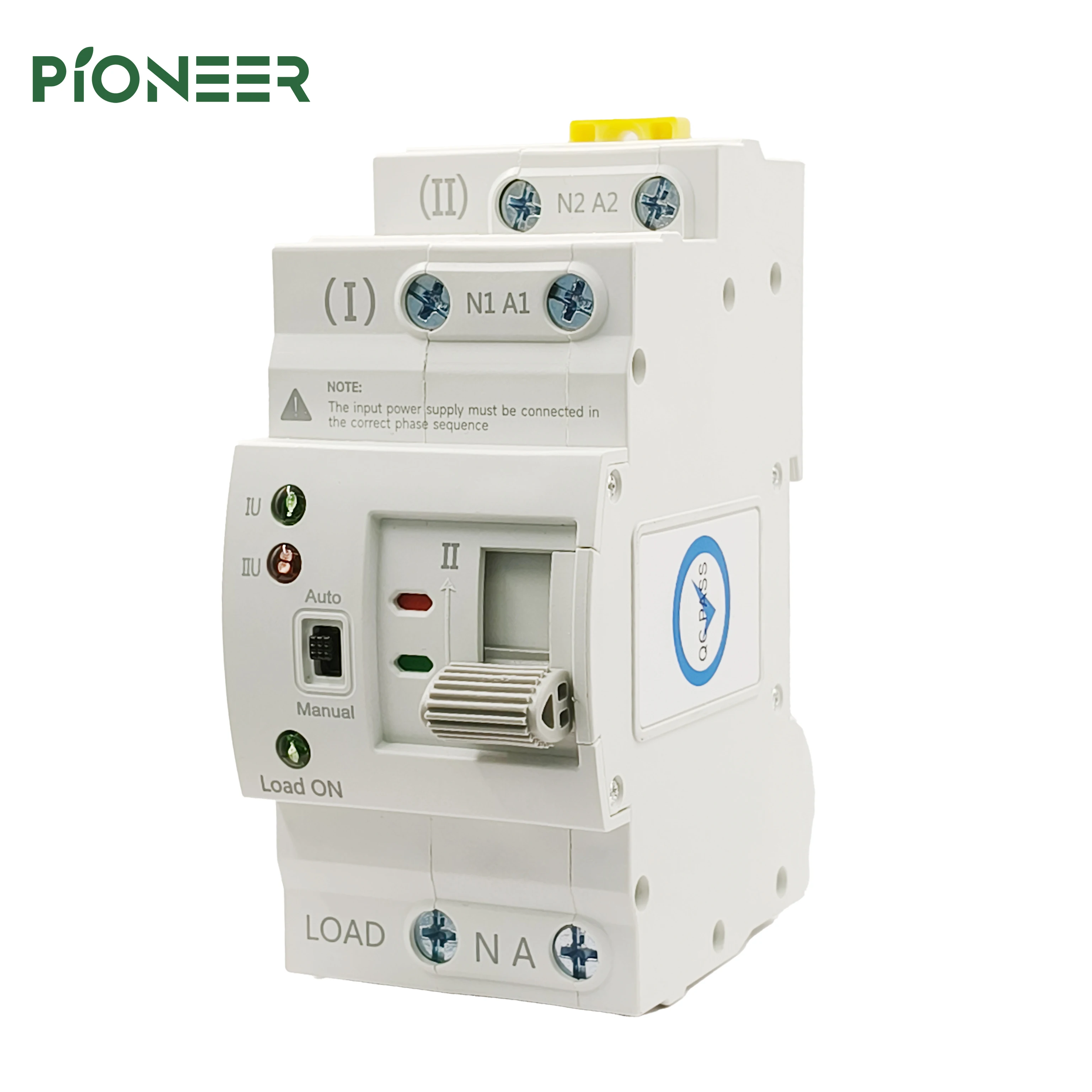 

High Quality Single Phase DC Ats Solar Automatic Transfer Switch 220V AC Single Phase Dual Power Changeover Transfer Switch
