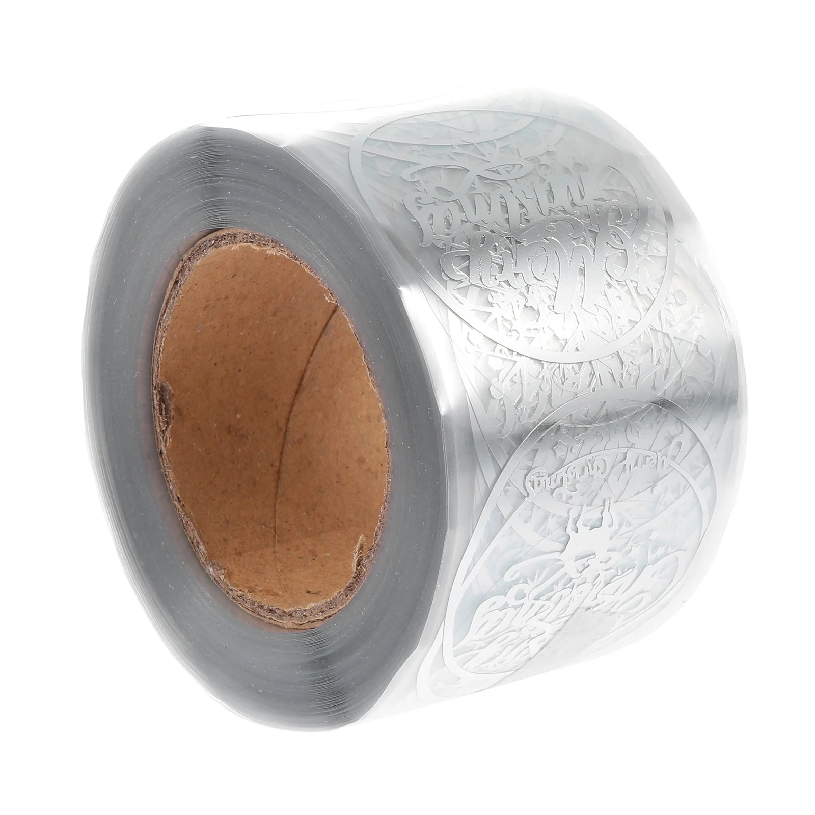 1 لفة ملصقات تزيين ندفة الثلج عيد الميلاد ملصقات صناعة يدوية لعيد الميلاد تحت عنوان الشارات احتفالية الحرفية ديكور الكمبيوتر المحمول الهاتف سيارة