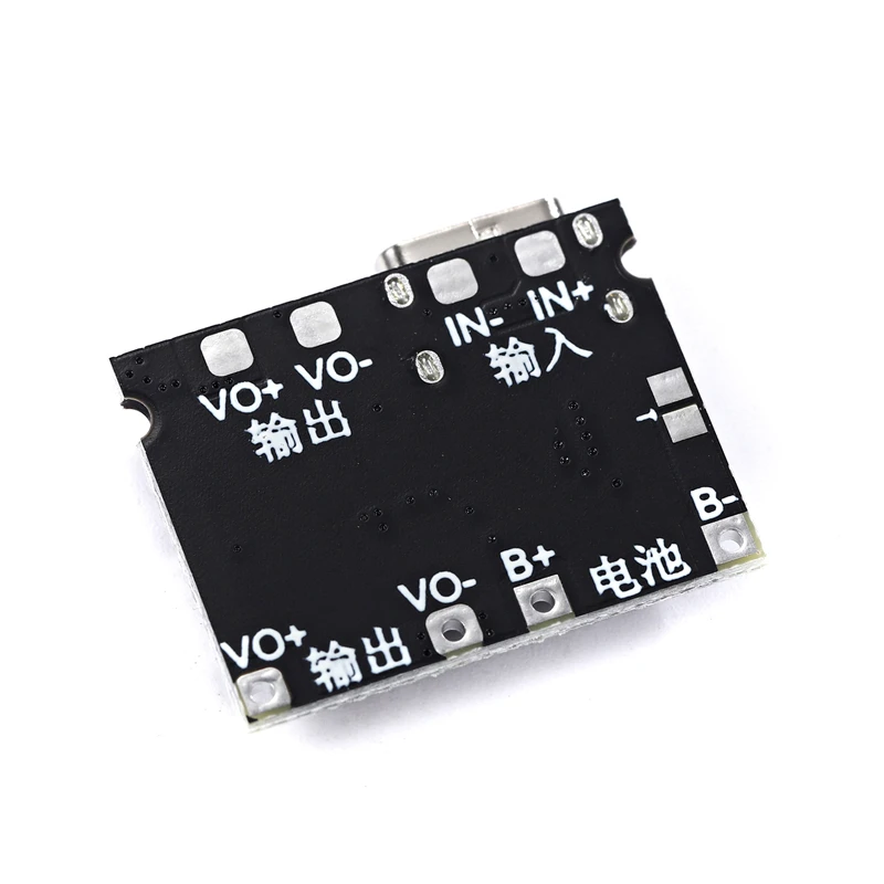1-10PCS Lithium Li-Ion 18650 3,7 V 4,2 V Batterie Ladegerät Bord DC-DC Step Up Boost Modul USB Typ-C TP4056 Schnelle Lade Modul – Detail 10