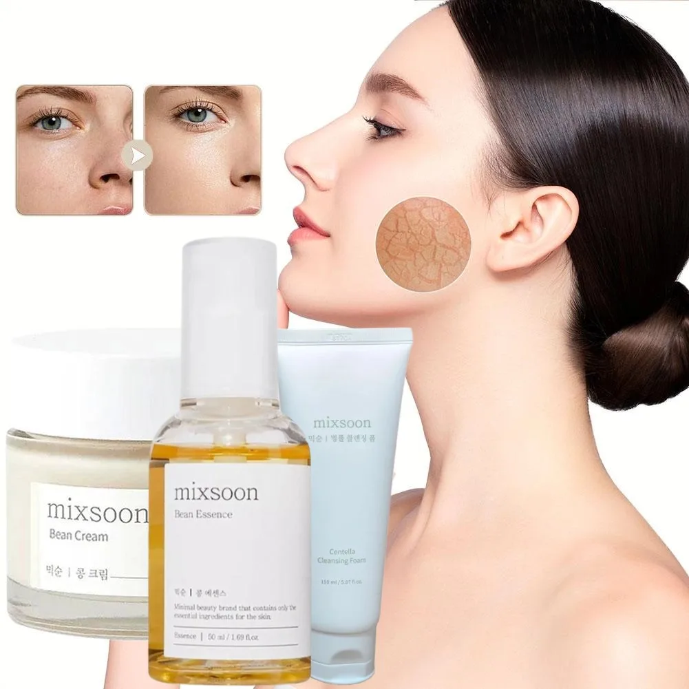 MIXSOON الترطيب العميق التقشير جوهر مهدئ بطف كريم إصلاح بشرة الوجه ترطيب ترطيب العناية بالبشرة الكورية