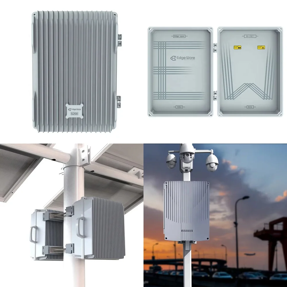 Aluminum Enclosures Boxes for Telecom IP67 Waterproof Extruded Amplifier Outdoor Heat Distribution Box for Outdoor