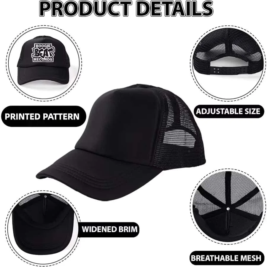 Belarusian Knight Emblem Trucker Cap Unisex Men Women Mesh Back Snapback Hat Outdoor Workout Daily Wear Sun Baseball Cap view 5