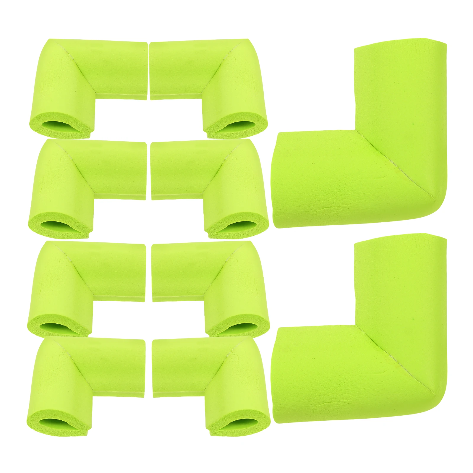 50 ชิ้น Anti Collision Corner Guards U รูปร่างป้องกันความปลอดภัยบริษัท NBR วัสดุเฟอร์นิเจอร์โต๊ะตู้กันชนติดตั้งง่าย