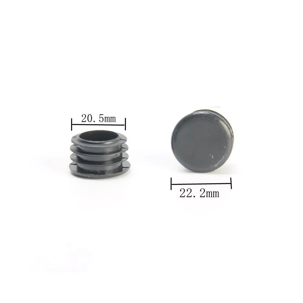 

12 Pcs Bike Handlebar End Plug Caps Grips Cover Small Plugs Plastic Bicycle Stopper