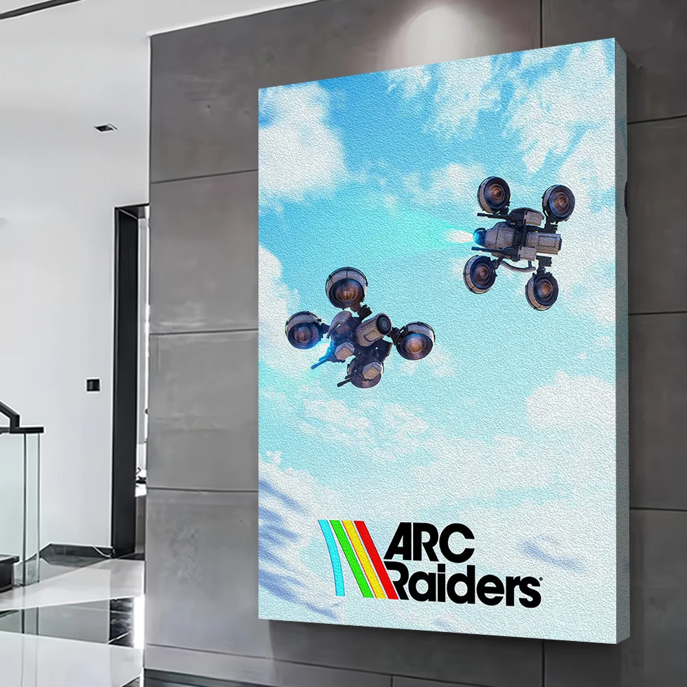 ARC Raiders Game Art Poster Customizable Printed Canvas Painting for Pictures Wall Art Wand Deko Interior Accessories Decor Room