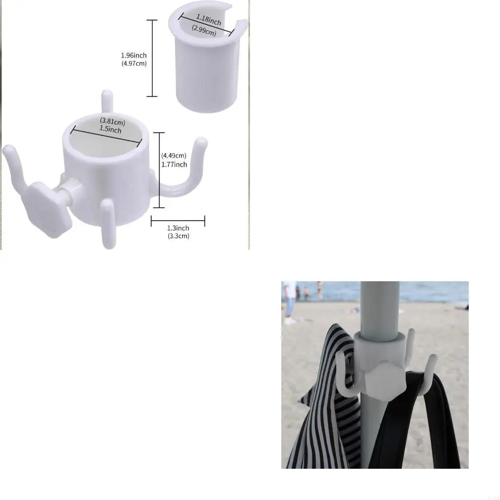 

Подвесной крючок для пляжного зонта, пластиковые пляжные аксессуары, крючок для пляжного зонта, крючок для хранения садового