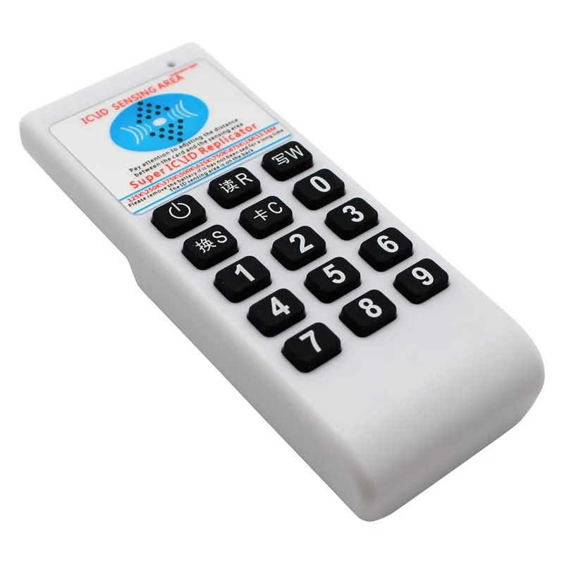 A25P IC/ID Card Reader& Writer+ 10PCS Keychain RFID 125Khz Duplicator Smart Card IC/ID Duplicator