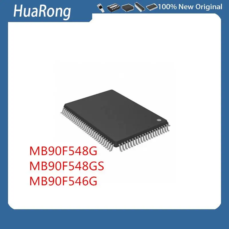 2Pcs/Lot  MB90F548G MB90F548GPF-GE1 MB90F548GS MB90F548GSPF-GE1 MB90F546GPF-GE1 MB90F546G  LQFP100 TMS320LF2403APAGA TQFP64