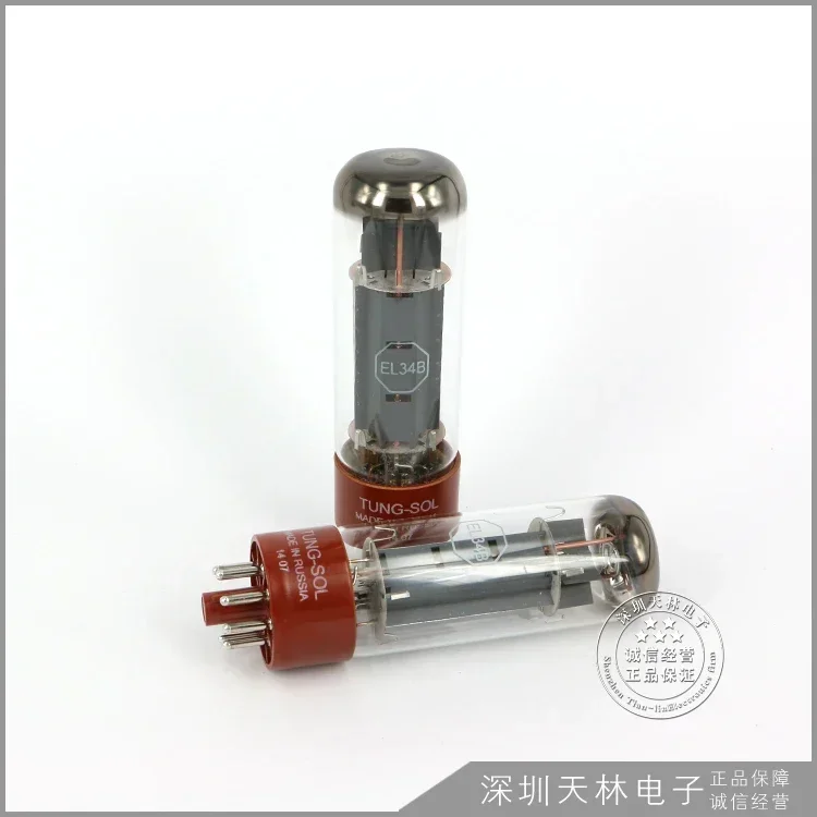 TUNG-SOL EL34 Electronic Tube Replacement 6CA7 6P3P 6L6 Vacuum Tube Original Factory Precision Matching for Amplifier