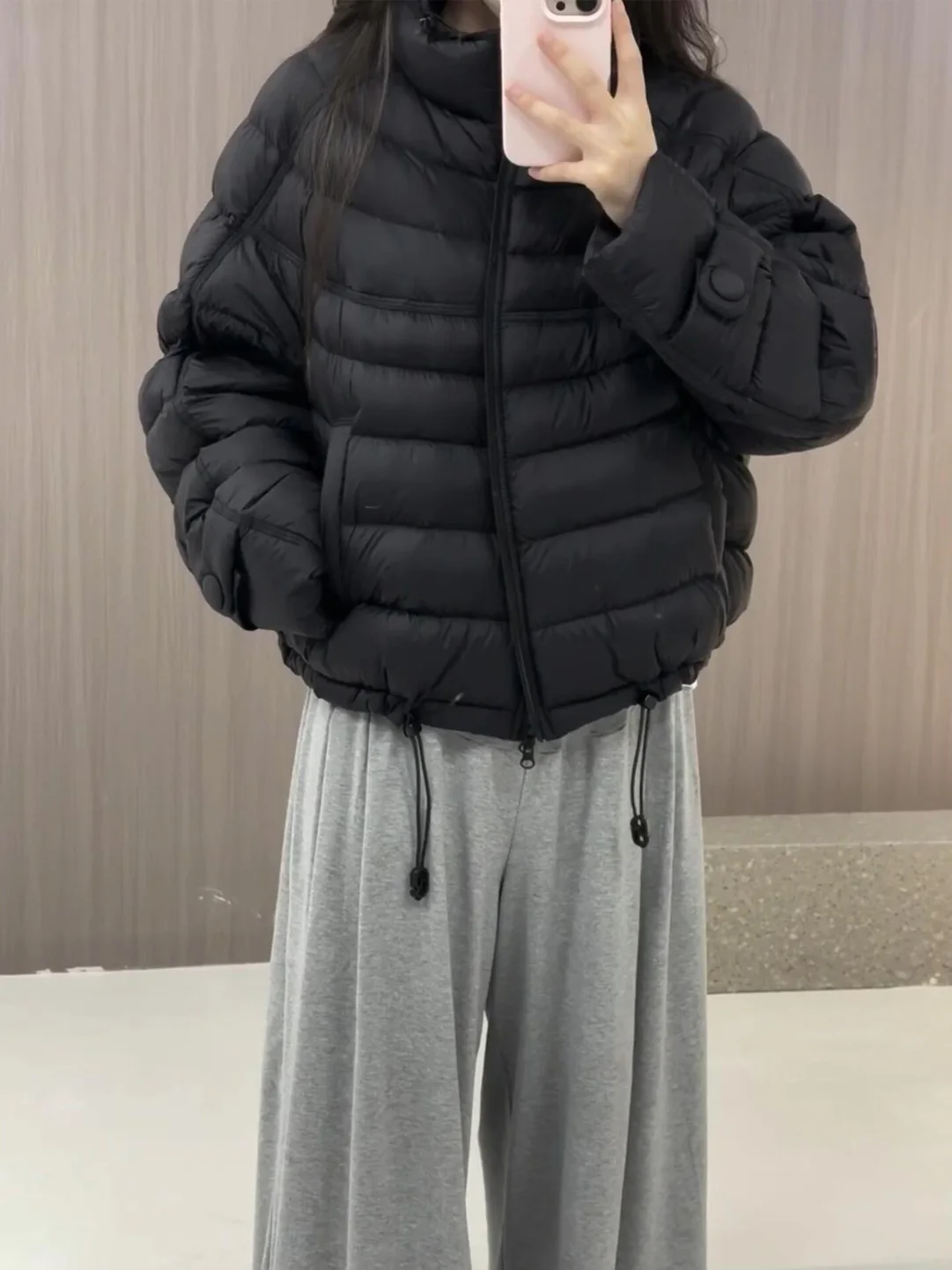 

Утепленная хлопковая куртка в корейском стиле, женская модная теплая универсальная верхняя одежда с воротником-стойкой, зима 2025, новое поступление