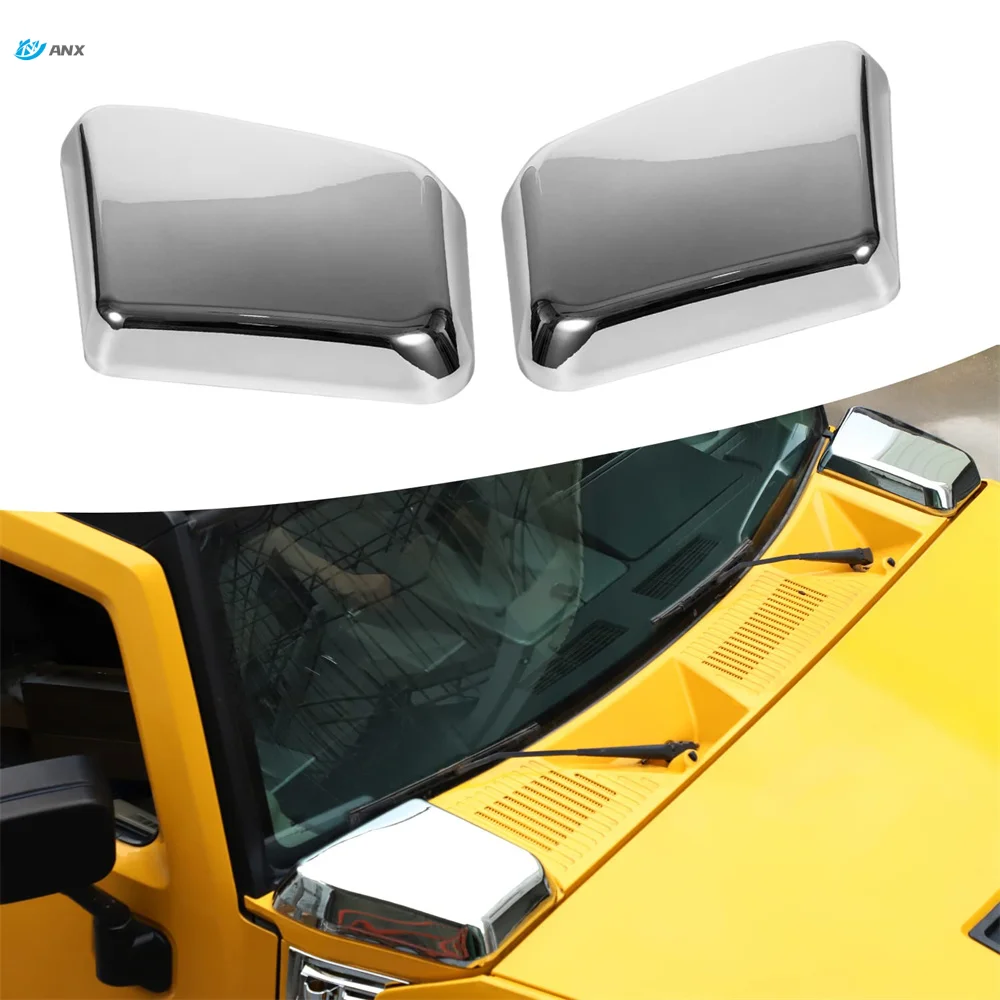 

Side Air Intake Hood Vent Cover Chrome Bezel Exterior Accessories for Hummer H2 2003-2009 GM Front Car Decorate Parts