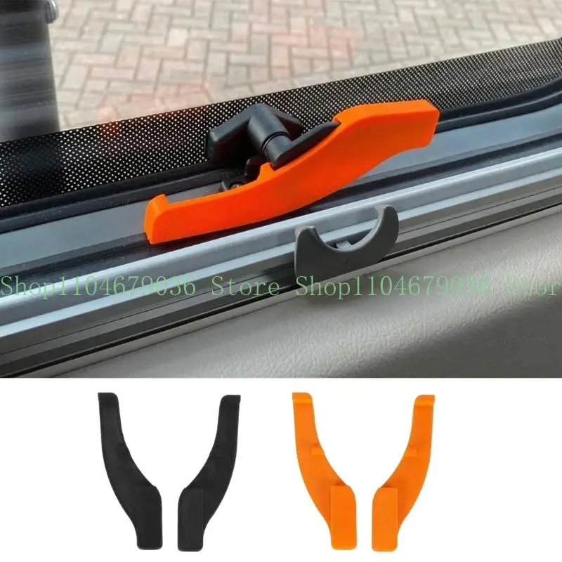 652F RVs Safety Accessory Plastic Window Locks Stop Catches Rotation To Improve Break In Prevention For Left/Right Side