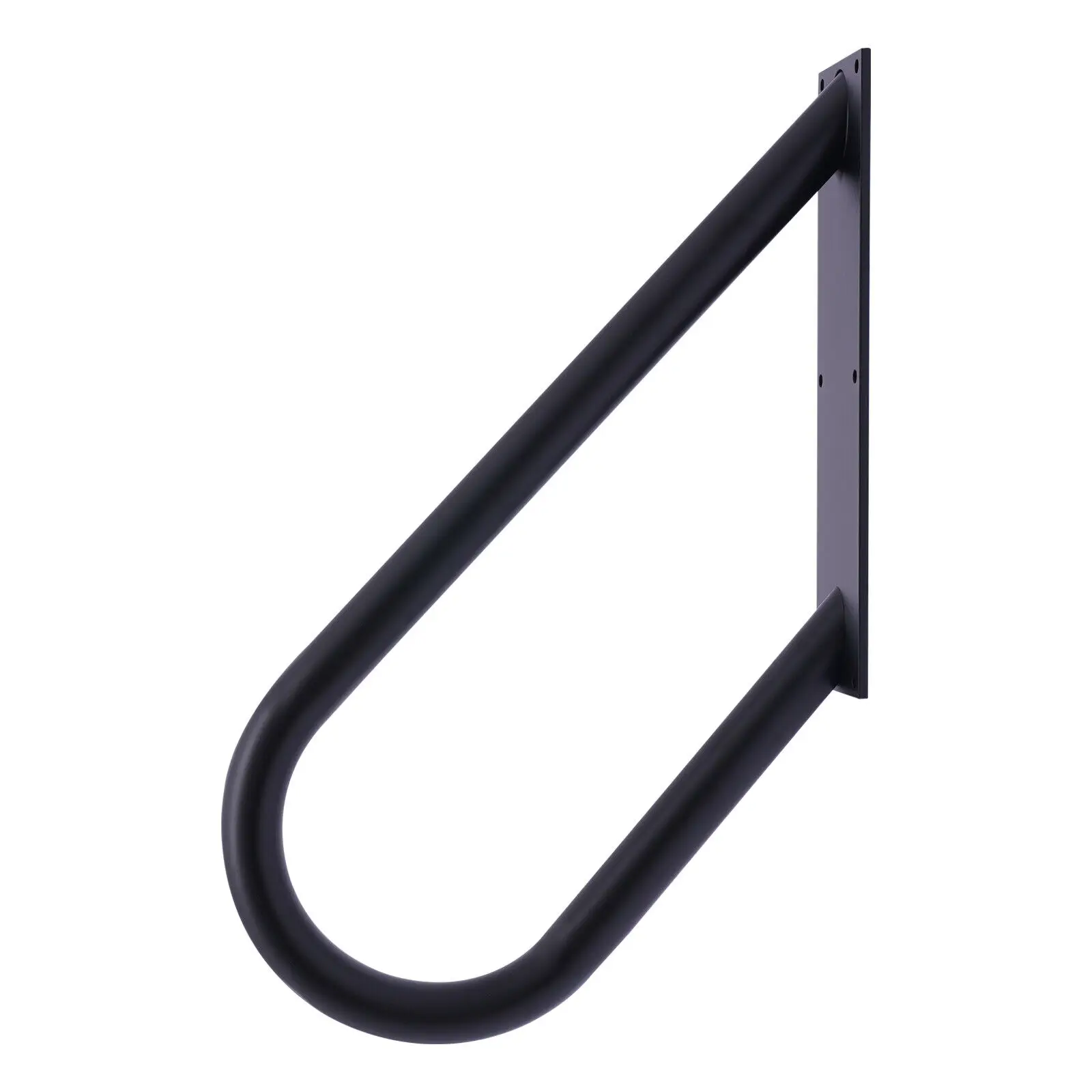 20" U-shaped Handrail Railing for Outdoor/Indoor Steps Wall-Mount Step Hand Rail