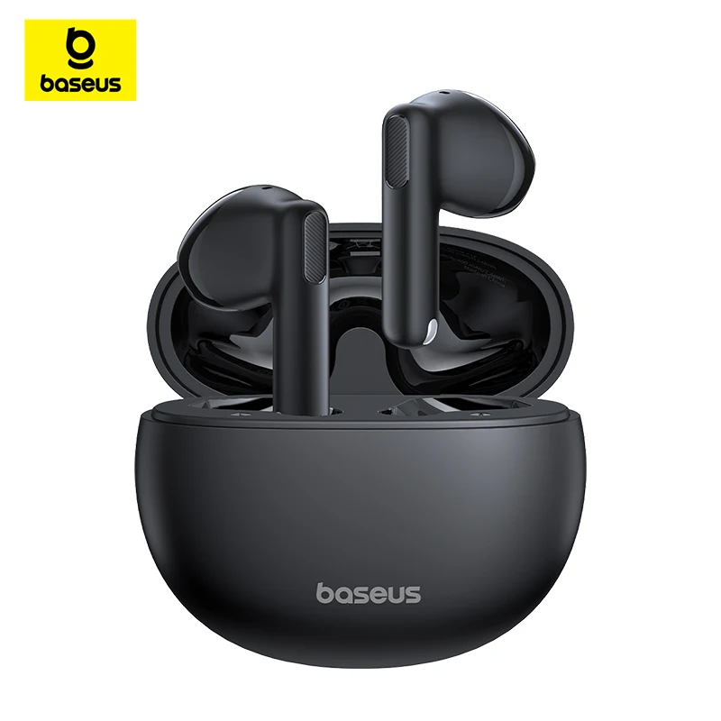 Baseus Bowie E12 Headphones TWS Wireless Bluetooth 5.3 Earphones 13mm Dynamic Horn Hifi Earbuds 0.06s Low Latency Headset Gamer