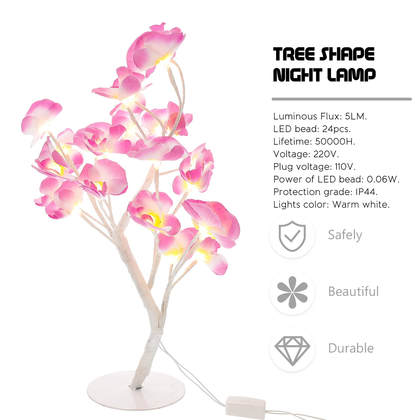 

Tree Shape Night Lamp Desktop Lamp Night Light Decor Lamp Lamp for Room